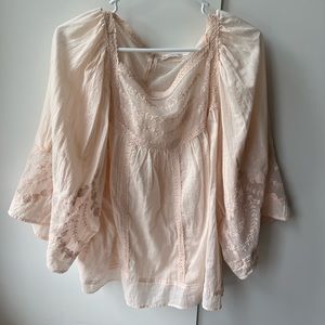 Lace anthro stunning top | size 16
